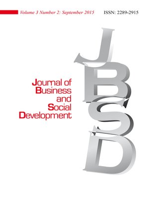 cover image of Journal of Business and Social Development (JBSD) Vol.3 No.2